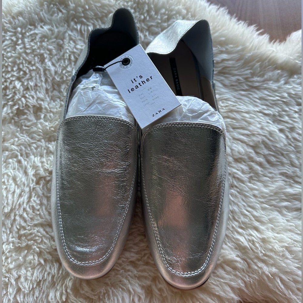 Zara - soft leather loafers